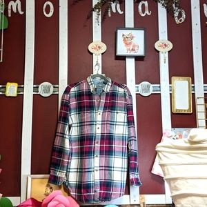 Vintage Woman's Flannel Shirt